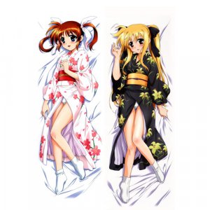 Magical Girl Lyrical Nanoha Dakimakura Hugging Body Pillow Cover N052