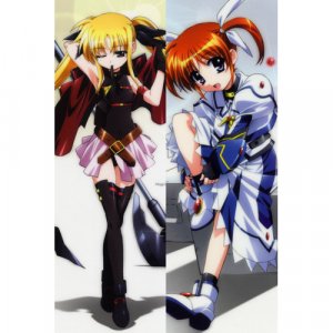 Magical Girl Lyrical Nanoha Dakimakura Hugging Body Pillow Cover N016