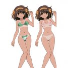 Suzumiya Haruhi Dakimakura Hugging Body Pillow Cover H062