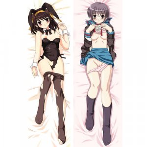 Suzumiya Haruhi Dakimakura Hugging Body Pillow Cover H358