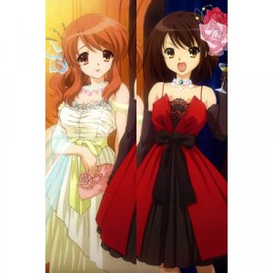Suzumiya Haruhi Dakimakura Hugging Body Pillow Cover N155