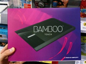 Wacom Bamboo Touch Tablet used