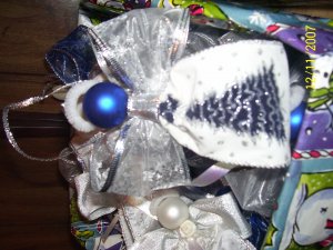 Handmade White & Blue Angel
