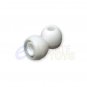 3 pair White Small Replacement Silicone Ear Buds Gels Tips for Monster Diddybeats Heartbeats