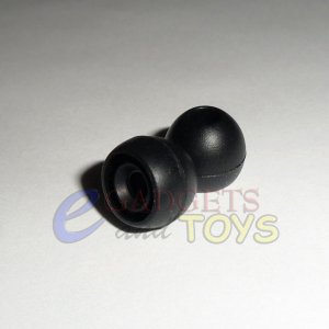 3 pair Black Small Replacement Silicone Ear Buds Gels Tips for Monster Beats iBeats Harajuku