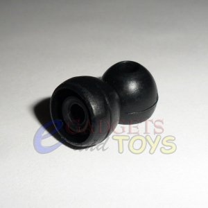 3 pair Black Medium Replacement Silicone Ear Buds Gels Tips for Monster Beats iBeats Harajuku