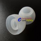 3 pair Clear Medium Replacement Silicone Ear Buds Gels Tips for Ultimate Ears SuperFi 4 SuperFi 5