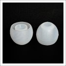 3 pair Clear Small Shure E2C E2G i2c SCL2 Replacement Ear Buds Tips Gels