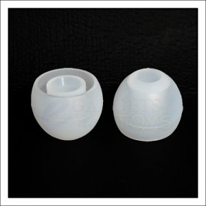 3 pair Clear Small Shure E2C E2G i2c SCL2 Replacement Ear Buds Tips Gels