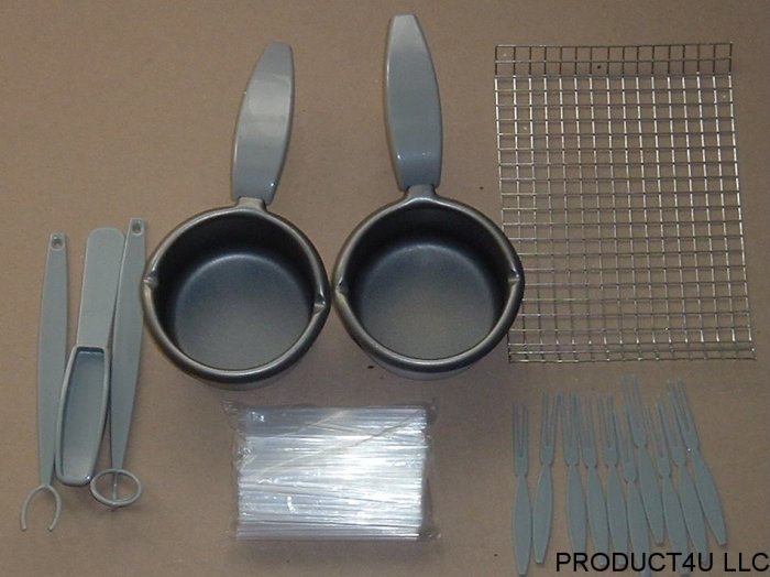 COOK'S ESSENTIALS CECM1P2 CHOCOLATE TREAT MAKER GRAY