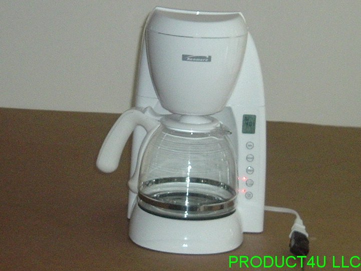 Kenmore KBC12WHT 12 Cup Coffee Maker