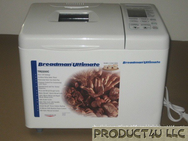 Breadman Tr2200c Ultimate Bread Maker