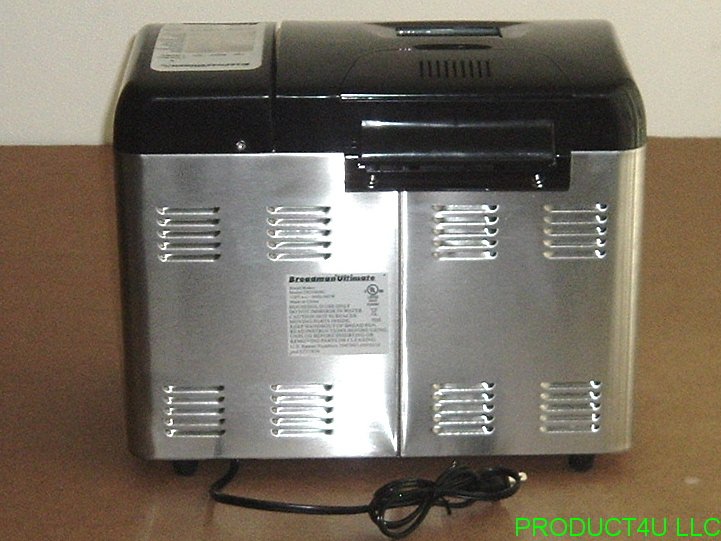 Breadman TR2500BC Ultimate Stainless Bread Maker