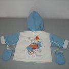Patineur Jacket with Mittens -Size 12M