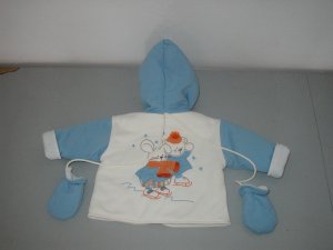 Patineur Jacket with Mittens -Size 12M