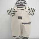 End of Summer SALE item- SERPI Overall Set- 12M, Imported from France- FREE SHIPPING
