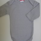 SUCETTE Antimicrobial Cotton Short sleeved Bodysuit- 3M, Grey. Imported.