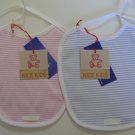 SUCETTE Antimicrobial Cotton Bib, Rose. Imported.