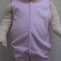 SUCETTE Antimicrobial Cotton No-sleeved Body Suit- 6M, Rose. Imported.