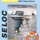 Johnson/Evinrude O/B - 1958-72 1 - 2 Cyl Engine Repair Manual Book