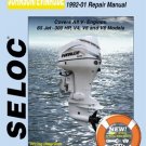 Johnson/Evinrude O/B - 1992 -01 All V Engines Engine Repair Manual Book