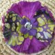 Batiks & summer hair flowers w/ clip