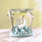 Dolphin Trio Tart Oil Warmer New