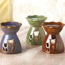 Set of 3 Tart Oil Warmers New