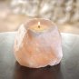 Natural Salt Rock Tealight Candle Holder