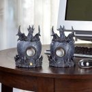 Black Dragon Medieval Computer Speakers