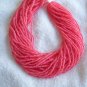 Yellow Coral color lined Czech seedbead hank 10/0
