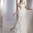 Organza One-shoulder Strape 2010 New Hot Sell Wedding Dress 1020104