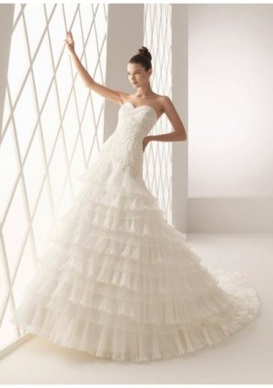 Mermaid Layer Skirt Hot Sell 2010 New Bridal Wedding Dress 201085