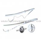 Bleach Kuchiki Rukia White Moon Shikai Cosplay Sword WP0065