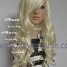 cream-colored fashion wig/non-mainstream wig JF0002