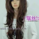 Japan and south Koran fashion/popuar non-mainsteam long curl hair/wig JF0024