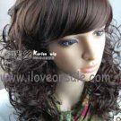 cream-colored fashion wig/non-mainstream loose wig fp715