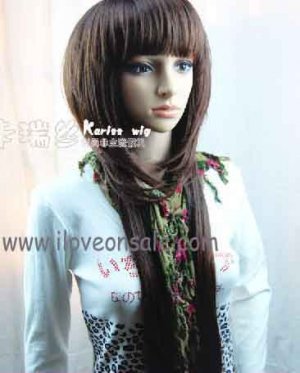 cream-colored fashion wig/non-mainstream loose wig fp702b