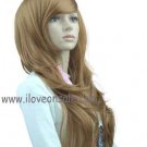 cream-colored fashion wig/non-mainstream loose wig fp7do6a