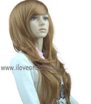 cream-colored fashion wig/non-mainstream loose wig fp7do6a