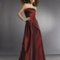 Floor Length Taffeta Flat neck LBD0167