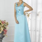Column Floor Length Satin LBD0212