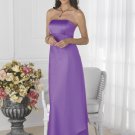 Column Floor Length Satin LBD0218