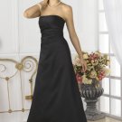 A-line Satin Floor Length LBD0220