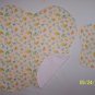 Lions, Giraffes, Elephants Baby Blanket and Burp Cloth