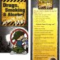 Drugs and Alcohol aren't for me! Bookmark By Potty Mouth Soap