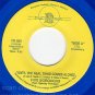 NM BLUE VINYL 45 5 Boroughs AUTOGRAPHED PICTURE SLEEVE
