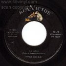 RCA 45 RONALD AND RUBY 47-7174 Lollipop ~ Fickle Baby