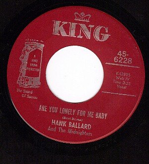 KING 6228 HANK BALLARD Are You Lonely For Me Baby/With