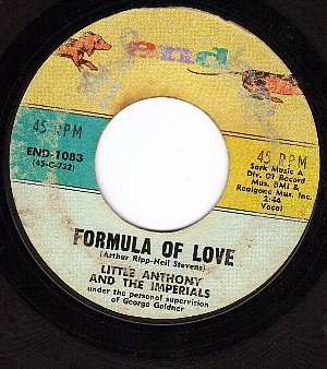 END 1083 LITTLE ANTHONY/IMPERIALS Formula Of Love/Dream